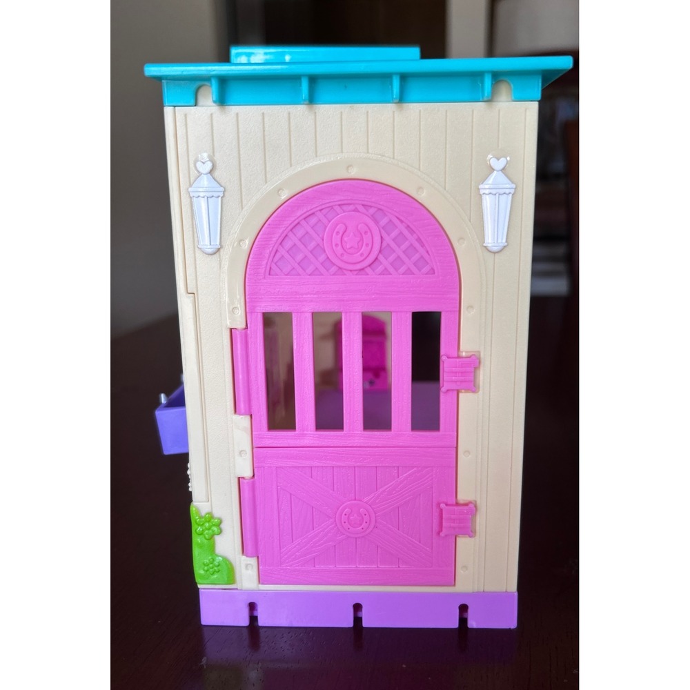 Shopkins Happy Places Happy Stables Playset Plastic OS Pink Excellent Kawaii - Picture 8 of 10